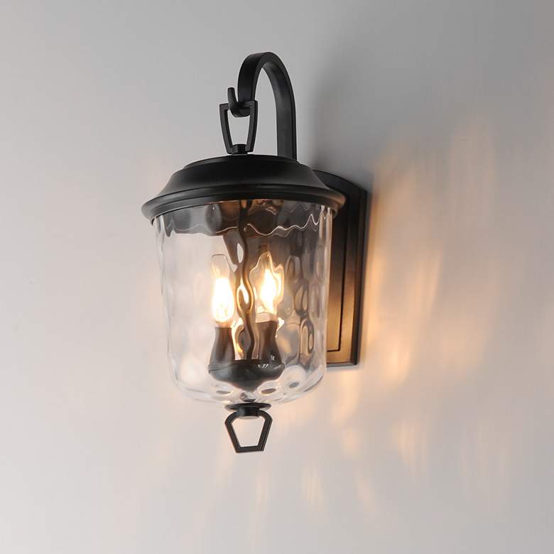Image 3 Maxim Prescott 18" High Dark Bronze Wall Sconce more views