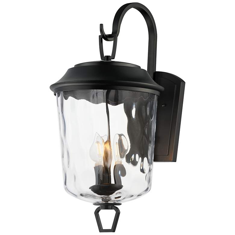Image 1 Maxim Prescott 22" High Dark Bronze Wall Sconce