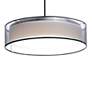 4_Maxim Prime 16" Wide Black Organza Shade LED Pendant Light more views