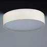 6_Maxim Prime 16" Wide Oatmeal LED Drum Ceiling Light more views