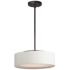 Maxim Prime 16" Wide Oatmeal Linen Shade LED Pendant Light