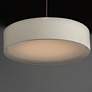 4_Maxim Prime 16" Wide Oatmeal Linen Shade LED Pendant Light more views
