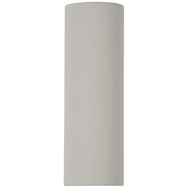 Image 2 Maxim Prime 18 1/4" High Oatmeal Fabric LED Wall Sconce more views