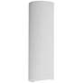 2_Maxim Prime 18 1/4" High White Fabric LED Wall Sconce