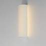 6_Maxim Prime 18 1/4" High White Fabric LED Wall Sconce more views
