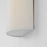7_Maxim Prime 18 1/4" High White Fabric LED Wall Sconce more views
