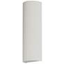 1_Maxim Prime 18 1/4" High White LED Wall Sconce