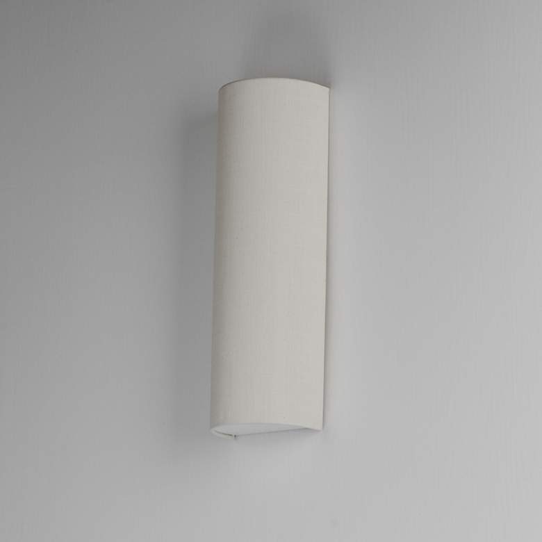 Image 6 Maxim Prime 18 1/4" High White LED Wall Sconce more views