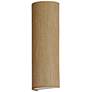 1_Maxim Prime 18" High Grass Cloth LED Wall Sconce