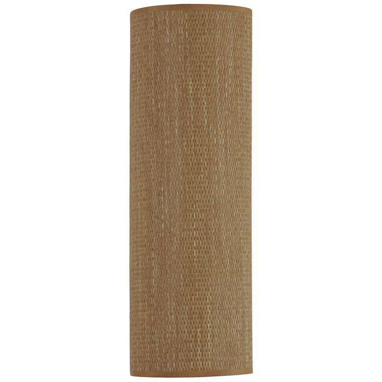 Image 2 Maxim Prime 18" High Grass Cloth LED Wall Sconce more views