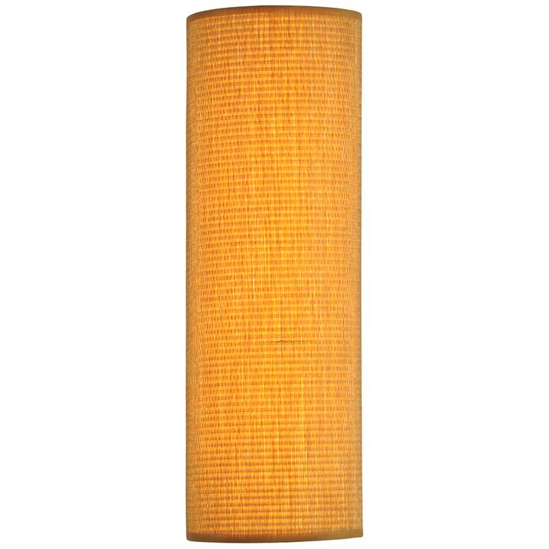 Image 3 Maxim Prime 18" High Grass Cloth LED Wall Sconce more views