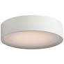 1_Maxim Prime 20" Wide Oatmeal Fabric LED Ceiling Light