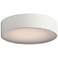 Maxim Prime 20" Wide Oatmeal Fabric LED Ceiling Light