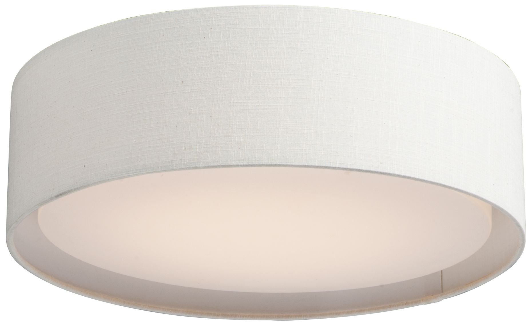 Image 2 Maxim Prime 20" Wide Oatmeal LED Ceiling Light