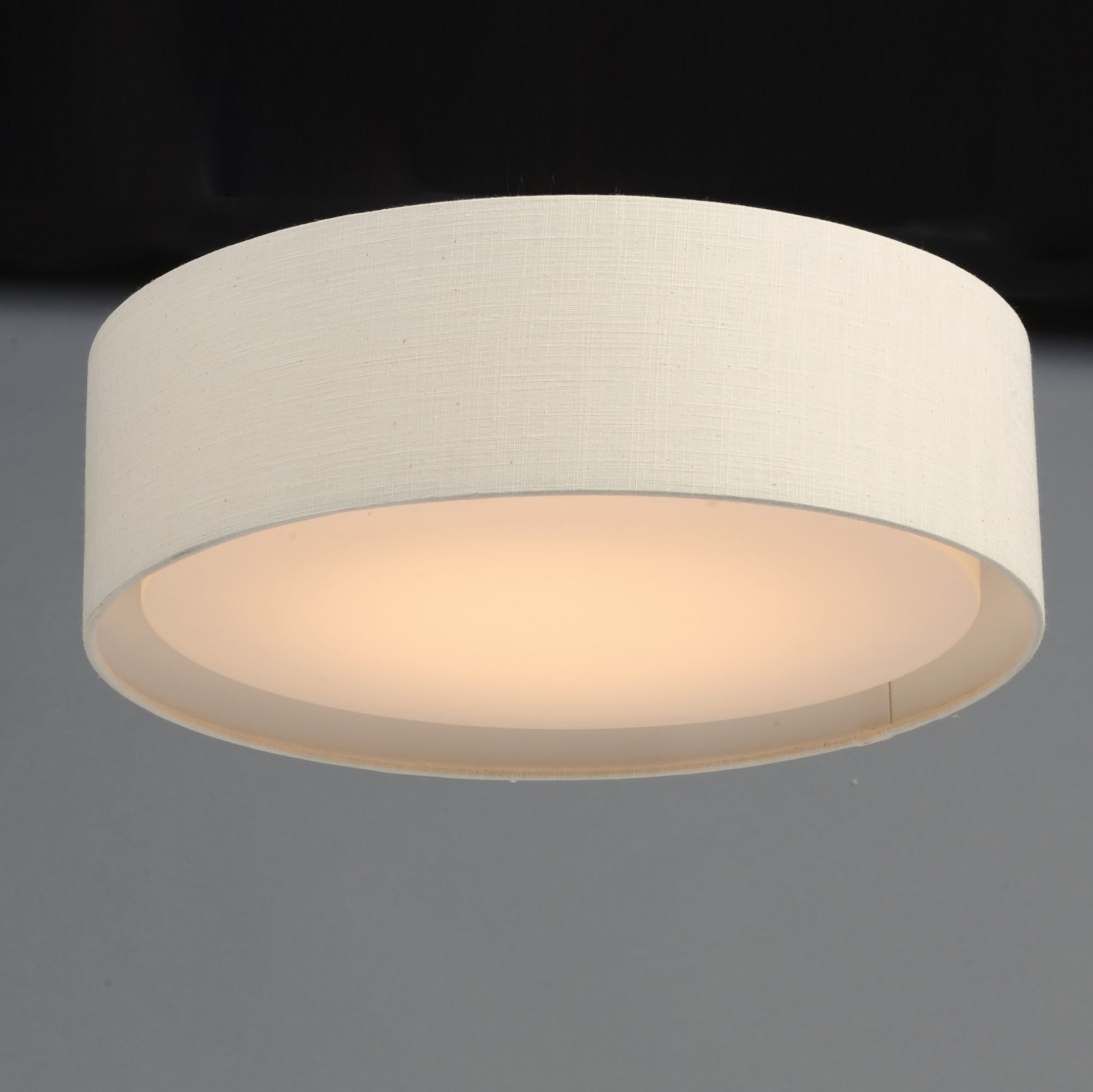 Image 4 Maxim Prime 20" Wide Oatmeal LED Ceiling Light more views