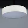 4_Maxim Prime 20" Wide Oatmeal Linen Shade LED Pendant Light more views