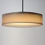 6_Maxim Prime 20" Wide White Organza Shade LED Pendant Light more views