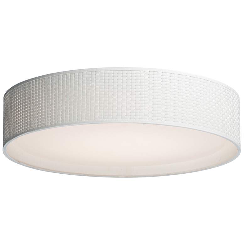 Image 2 Maxim Prime 25" Modern Disc LED Flush Mount Ceiling Light
