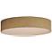 Maxim Prime 25" Wide Grass Cloth LED Drum Ceiling Light