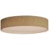 Maxim Prime 25" Wide Grass Cloth LED Drum Ceiling Light
