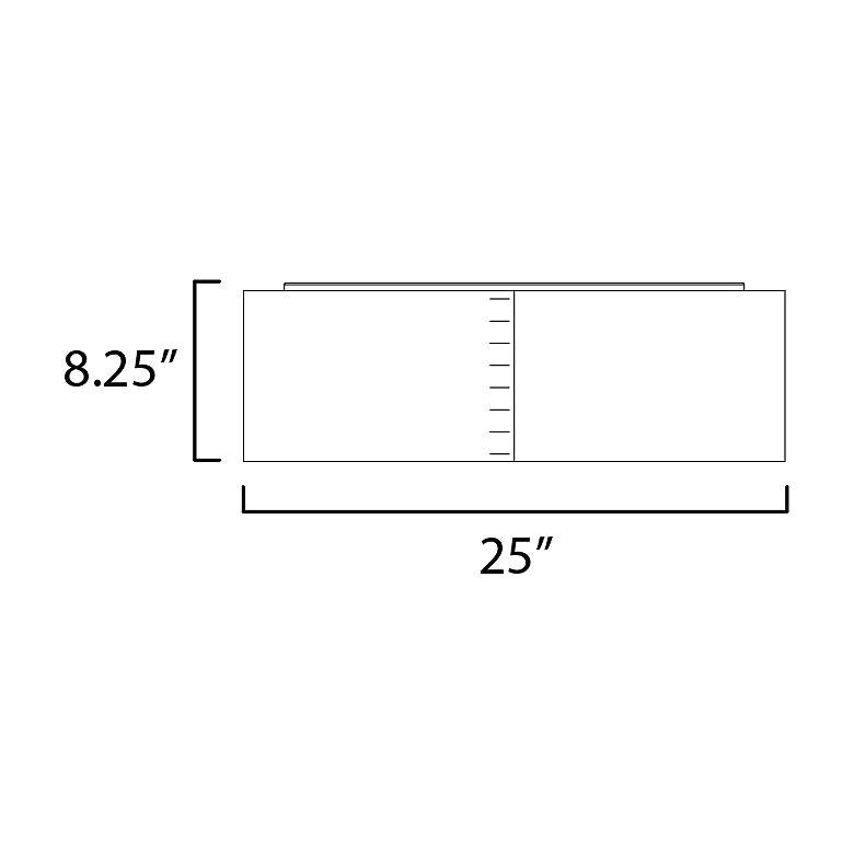 Image 5 Maxim Prime 25" Wide Grass Cloth LED Drum Ceiling Light more views