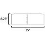 5_Maxim Prime 25" Wide Grass Cloth LED Drum Ceiling Light more views