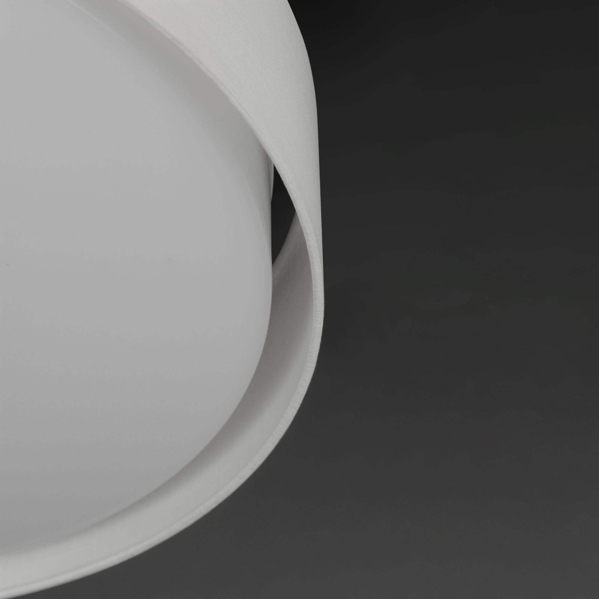 Maxim Prime 25" Wide White Drum LED Ceiling Light