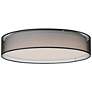 Thumbnail1 of Maxim Prime 25"W Black with Organza Drum LED Ceiling Light