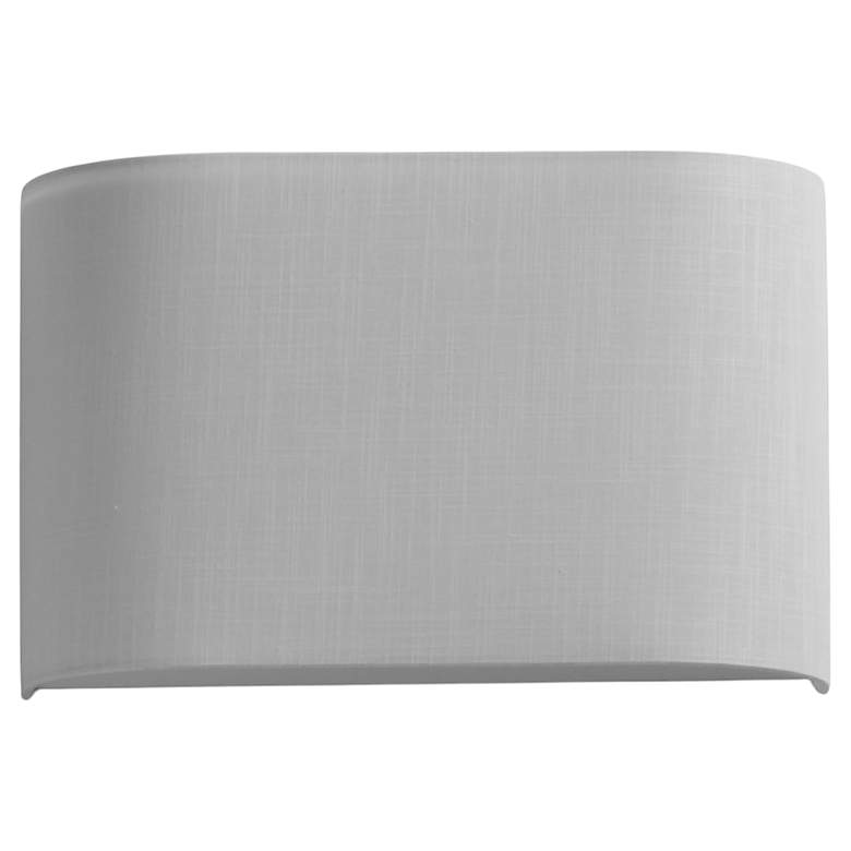 Image 2 Maxim Prime 8 1/4" High White Linen LED Wall Sconce more views
