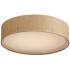 Maxim Prime Light 20" Wide Grass Cloth LED Flushmount Ceiling Light