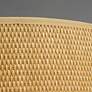 6_Maxim Prime Light 20" Wide Grass Cloth LED Flushmount Ceiling Light more views