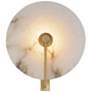 1_Maxim Quarry 11" High Natural Aged Brass LED Wall Sconce