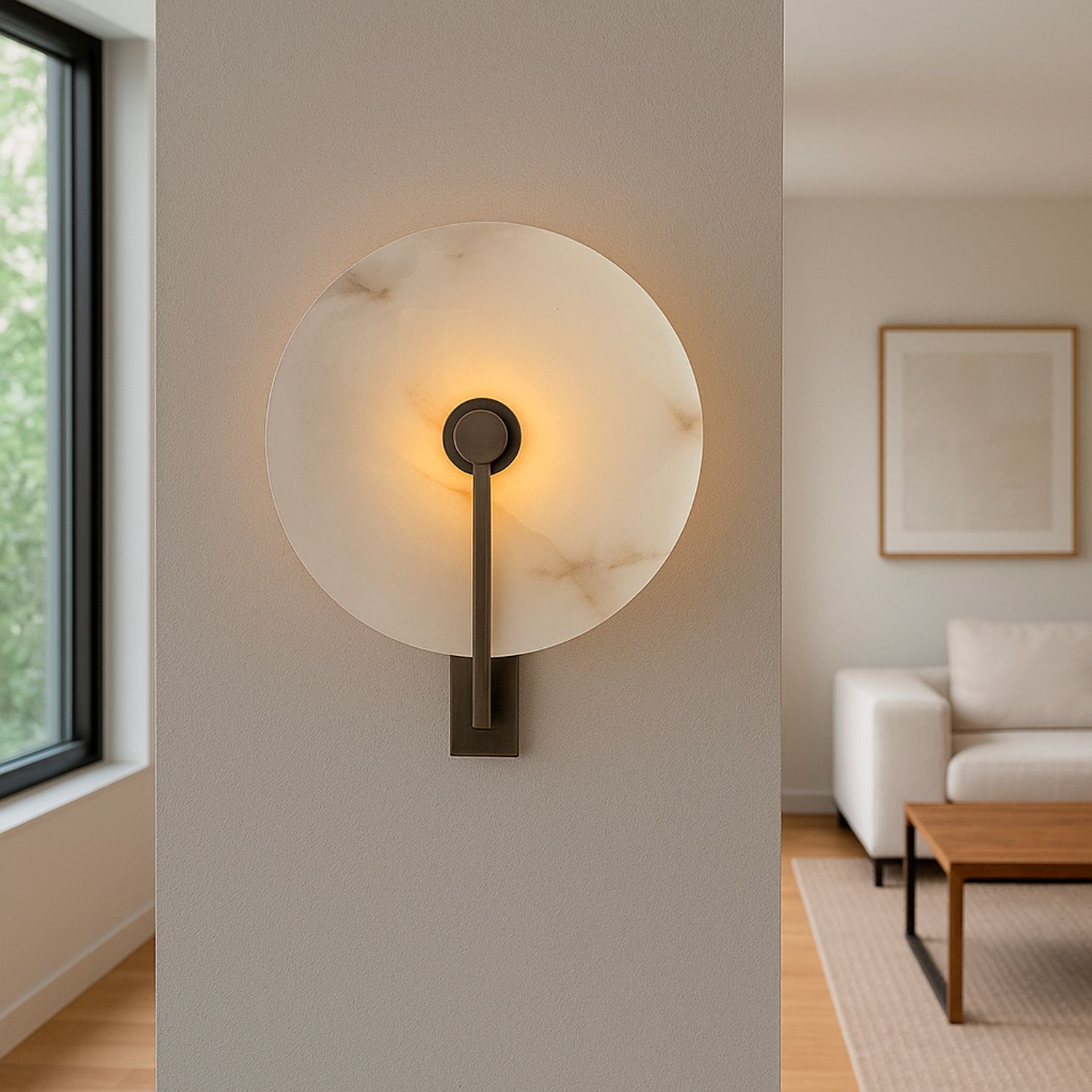 Maxim Quarry 9 3/4" High Dark Bronze LED Wall Sconce