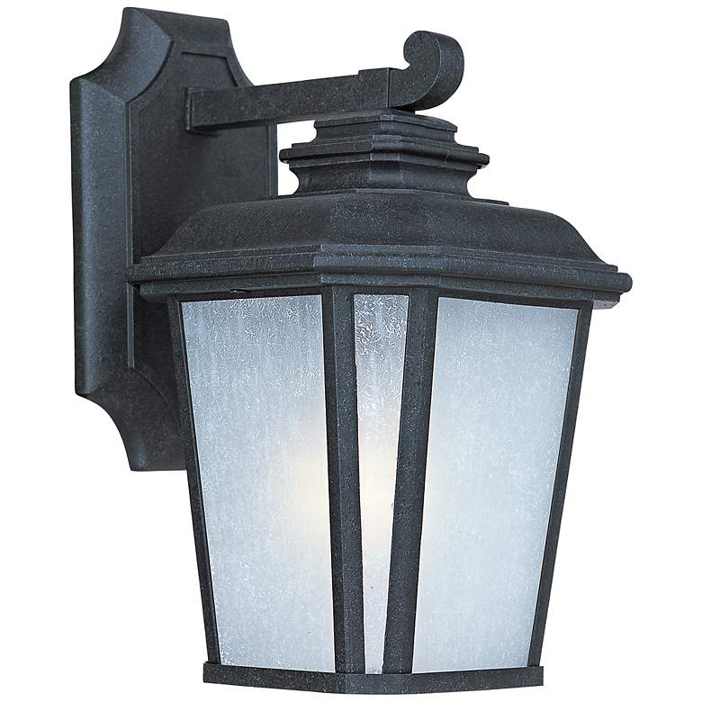Image 1 Maxim Radcliffe 11 1/4" High Black Oxide Outdoor Wall Light