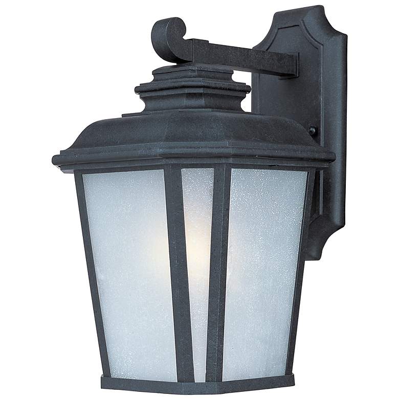 Image 1 Maxim Radcliffe 14 1/2 inchH Black Oxide Outdoor Wall Light