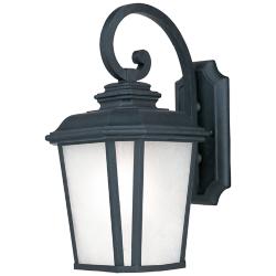Maxim Radcliffe 16 3/4" High Black Oxide Lantern Outdoor Wall Light