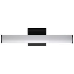 Maxim Rail LED 18" High Black Wall Sconce