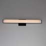 1_Maxim Rail LED 18" High Black Wall Sconce