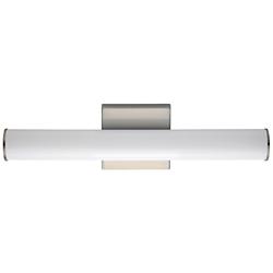 Maxim Rail LED 18" High Satin Nickel Wall Sconce