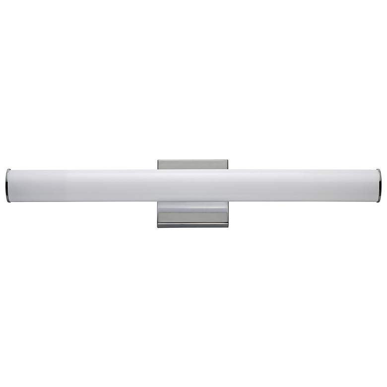 Image 2 Maxim Rail LED 24" High Polished Chrome Wall Sconce
