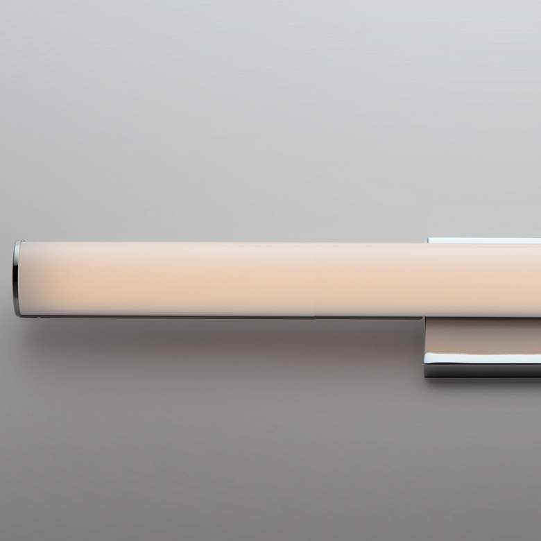 Image 4 Maxim Rail LED 24" High Polished Chrome Wall Sconce more views