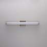 5_Maxim Rail LED 24" High Satin Nickel Wall Sconce more views