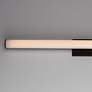 5_Maxim Rail LED 30" High Black Wall Sconce more views
