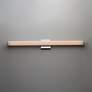 1_Maxim Rail LED 30" High Polished Chrome Wall Sconce