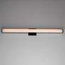1_Maxim Rail LED 36" High Black Wall Sconce