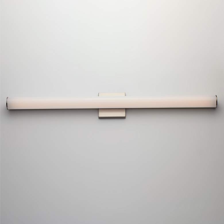 Image 3 Maxim Rail LED 36" High Polished Chrome Wall Sconce more views
