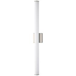 Maxim Rail LED 36" High Satin Nickel Wall Sconce