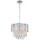 Maxim Rapture 16" Wide White and Satin Nickel Pendant Light