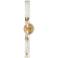 Maxim Regent 24" Wide Light Gray/Natural Aged Brass 2-Light Bath Vanit