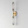 3_Maxim Regent 24" Wide Light Gray/Natural Aged Brass 2-Light Bath Vanit more views